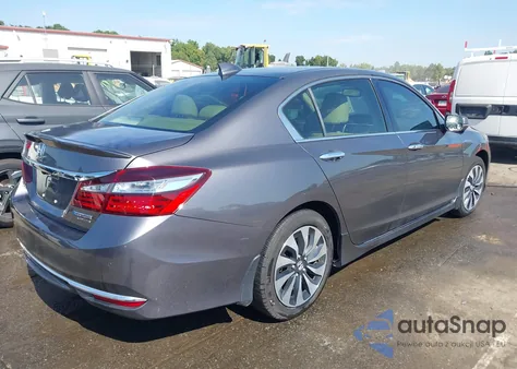 2017 Honda Accord Hybrid Touring from USA, damaged, VIN JHMCR6F77HC009183